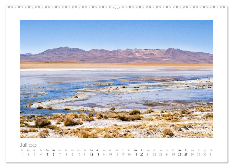 Chile und Bolivien (CALVENDO Premium Wandkalender 2025)