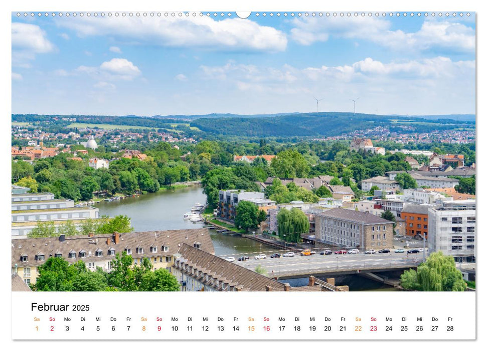 Kassel - wunderschöne Stadt in Nordhessen (CALVENDO Wandkalender 2025)