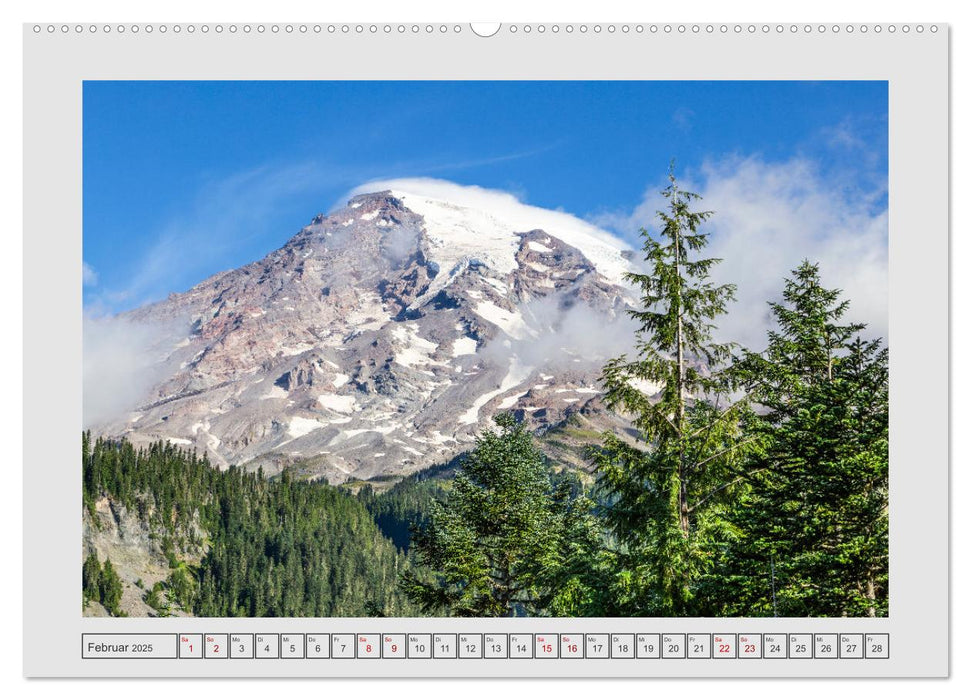 SEATTLE Unvergessliche Tour durch die Stadt und das Umland (CALVENDO Premium Wandkalender 2025)