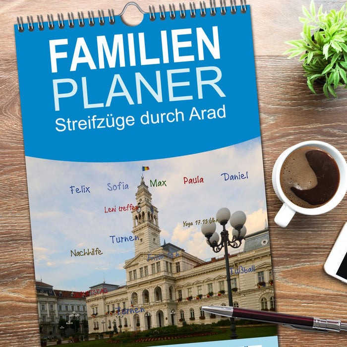 Streifzüge durch Arad (CALVENDO Familienplaner 2025)