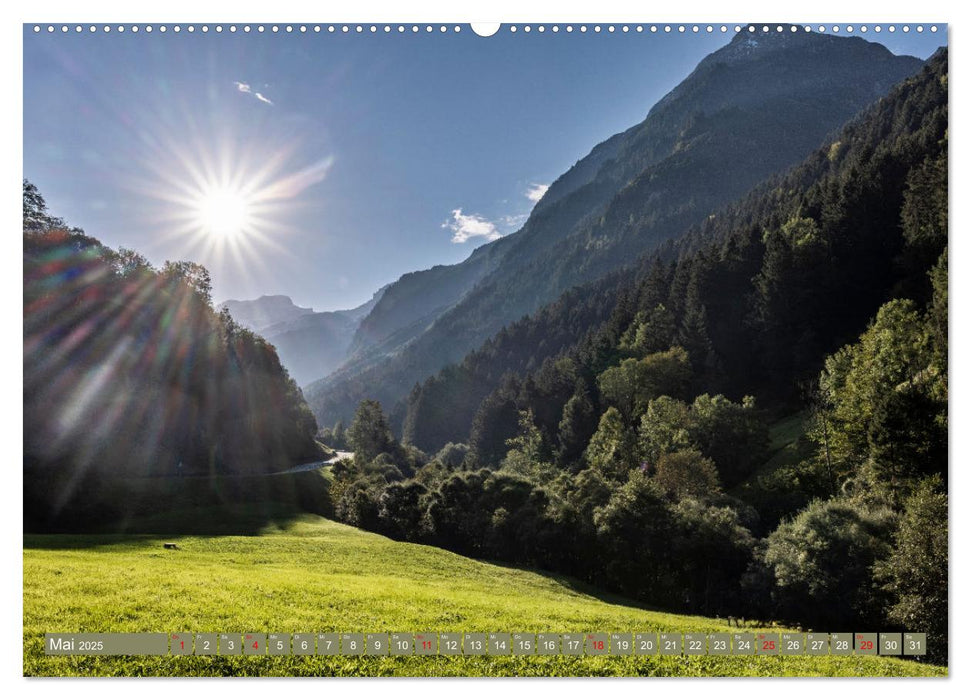 Schweizer Panorama - Von den Alpen bis zu den Seen (CALVENDO Wandkalender 2025)