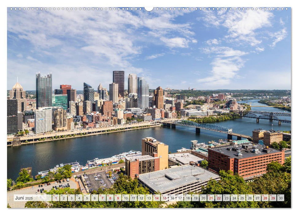 PITTSBURGH Charmante Impressionen (CALVENDO Wandkalender 2025)