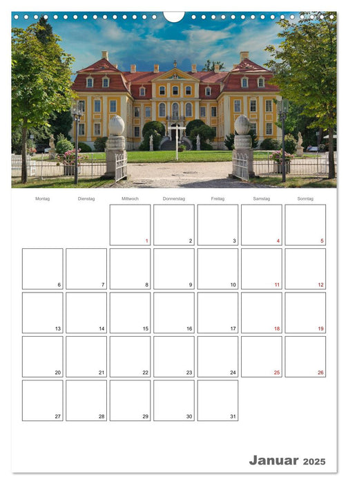 Perlen in der Oberlausitz (CALVENDO Wandkalender 2025)