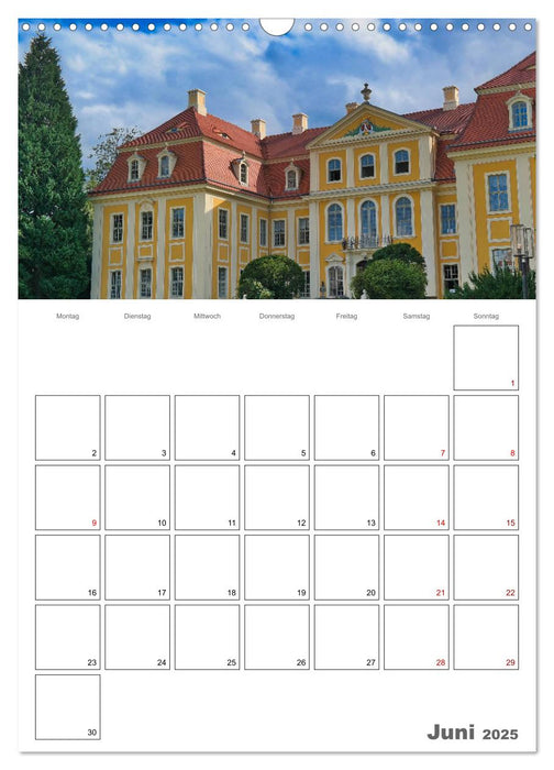 Perlen in der Oberlausitz (CALVENDO Wandkalender 2025)