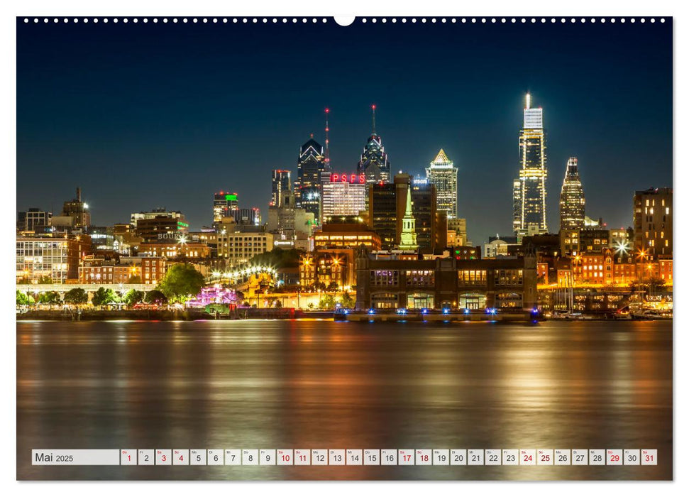 PHILADELPHIA Historie und Moderne (CALVENDO Wandkalender 2025)