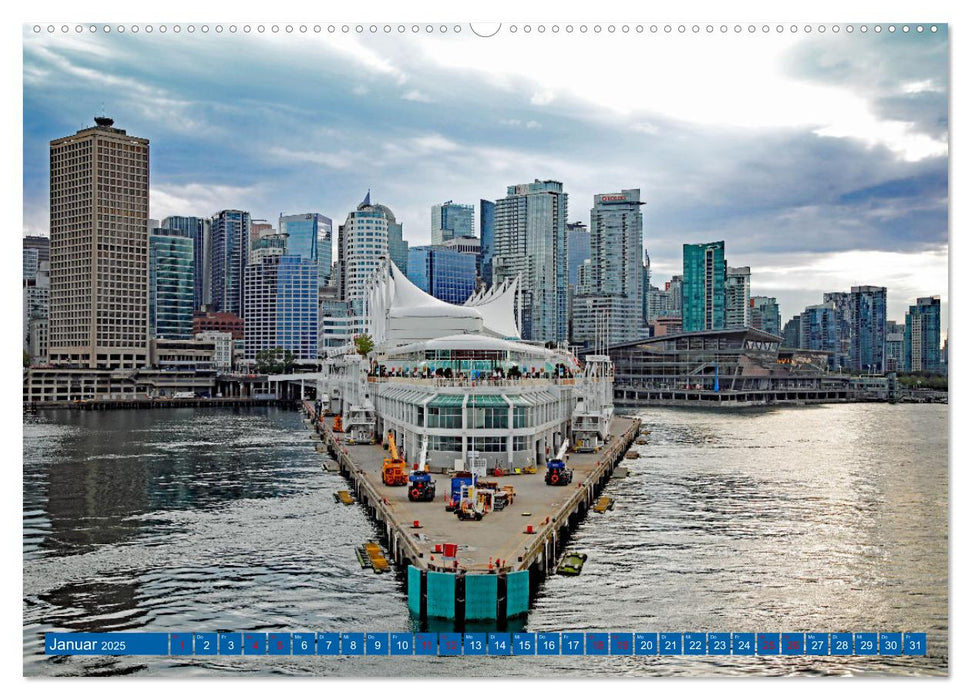 Von Vancouver nach Alaska (CALVENDO Wandkalender 2025)