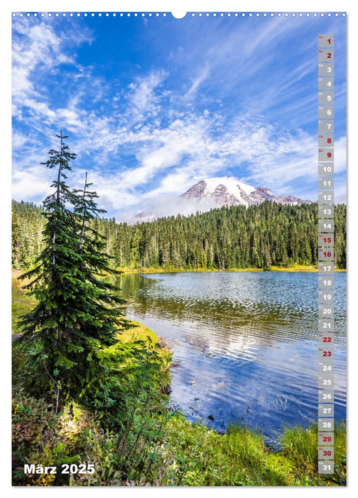 SEATTLE Imposante Stadt- und Naturimpressionen (CALVENDO Wandkalender 2025)