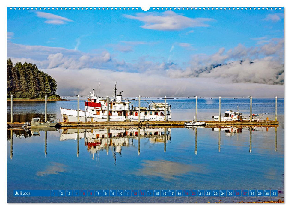 Von Vancouver nach Alaska (CALVENDO Premium Wandkalender 2025)