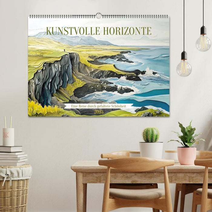 Kunstvolle Horizonte (CALVENDO Wandkalender 2025)