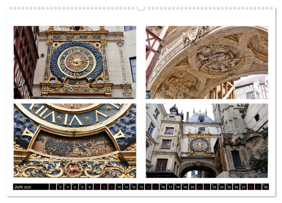 Rouen entdecken (CALVENDO Premium Wandkalender 2025)