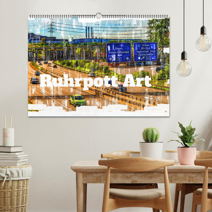 Ruhrpott Art (CALVENDO Wandkalender 2025)