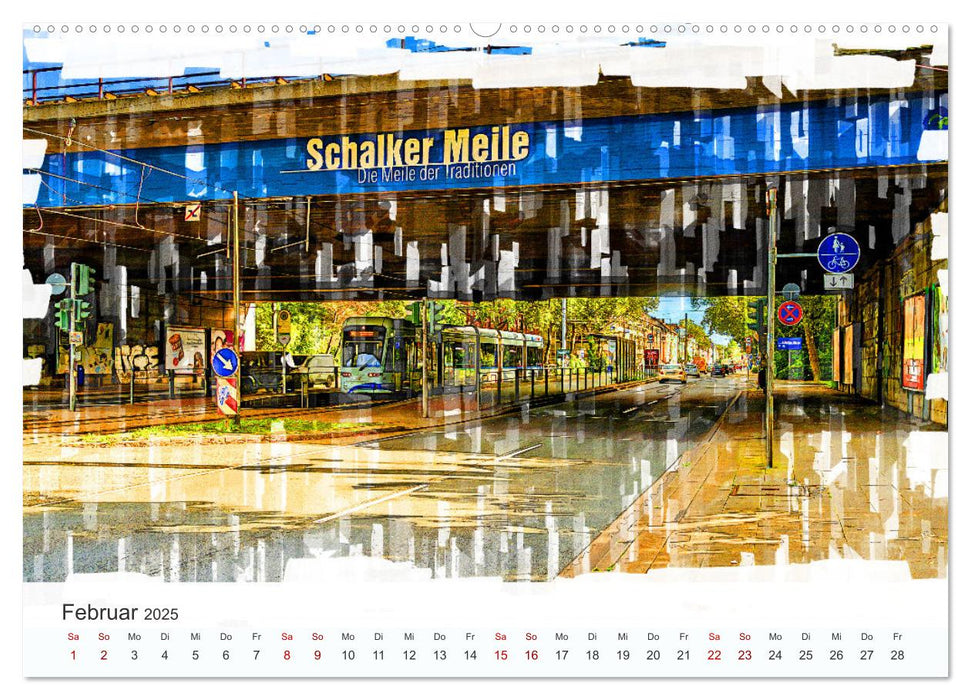 Ruhrpott Art (CALVENDO Wandkalender 2025)