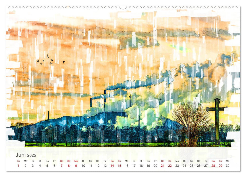 Ruhrpott Art (CALVENDO Wandkalender 2025)