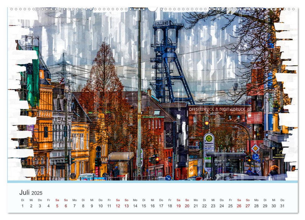 Ruhrpott Art (CALVENDO Premium Wandkalender 2025)