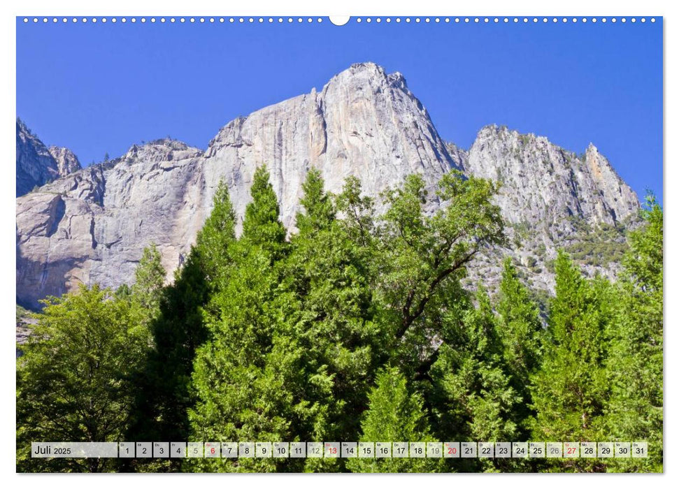 Faszinierende Idylle YOSEMITE VALLEY (CALVENDO Premium Wandkalender 2025)