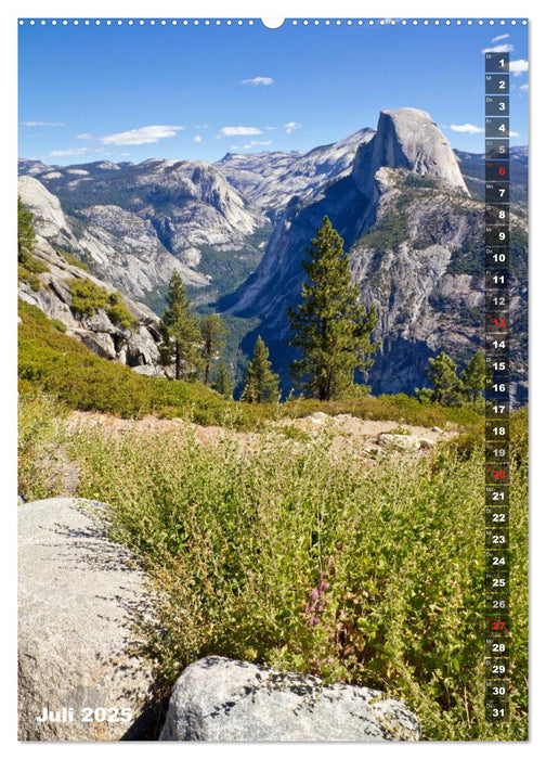 YOSEMITE VALLEY Natur Pur (CALVENDO Premium Wandkalender 2025)