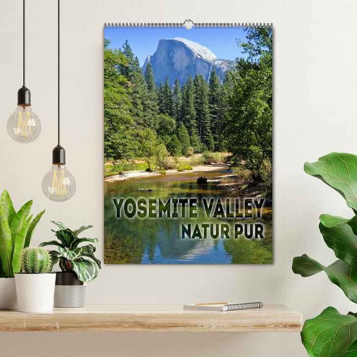 YOSEMITE VALLEY Natur Pur (CALVENDO Wandkalender 2025)