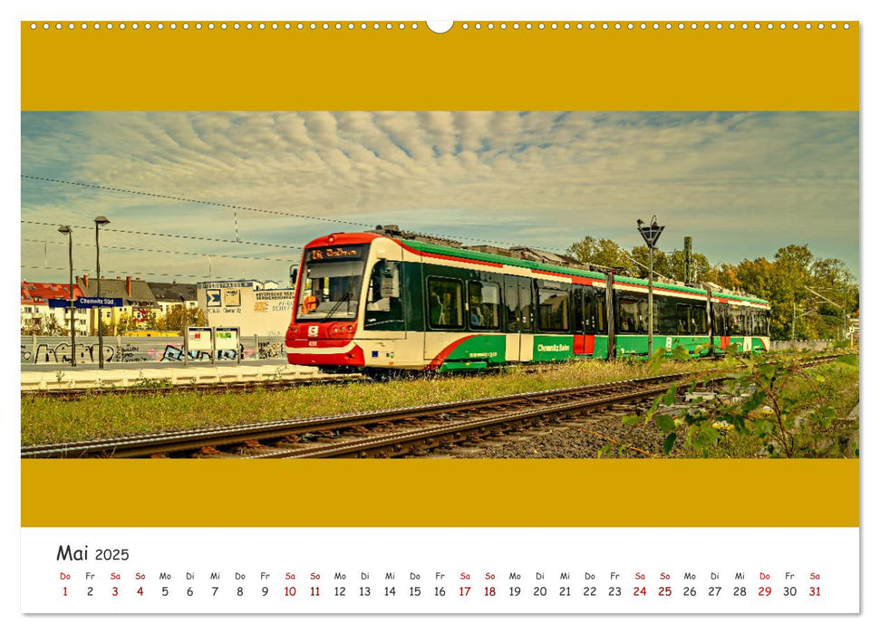 Die Citylink Chemnitz Panorama Ansichten (CALVENDO Wandkalender 2025)