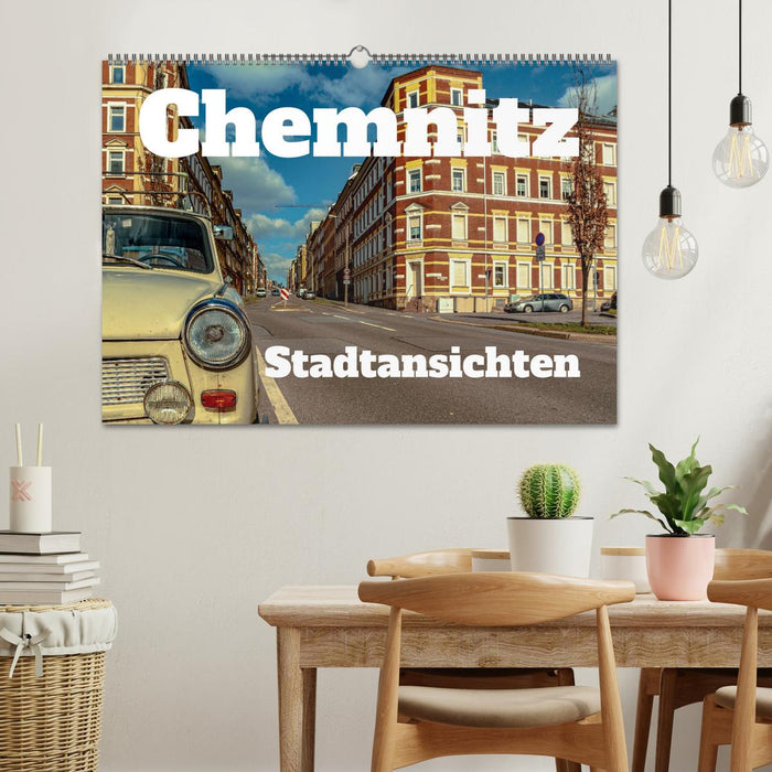 Chemnitz Stadtansichten (CALVENDO Wandkalender 2025)