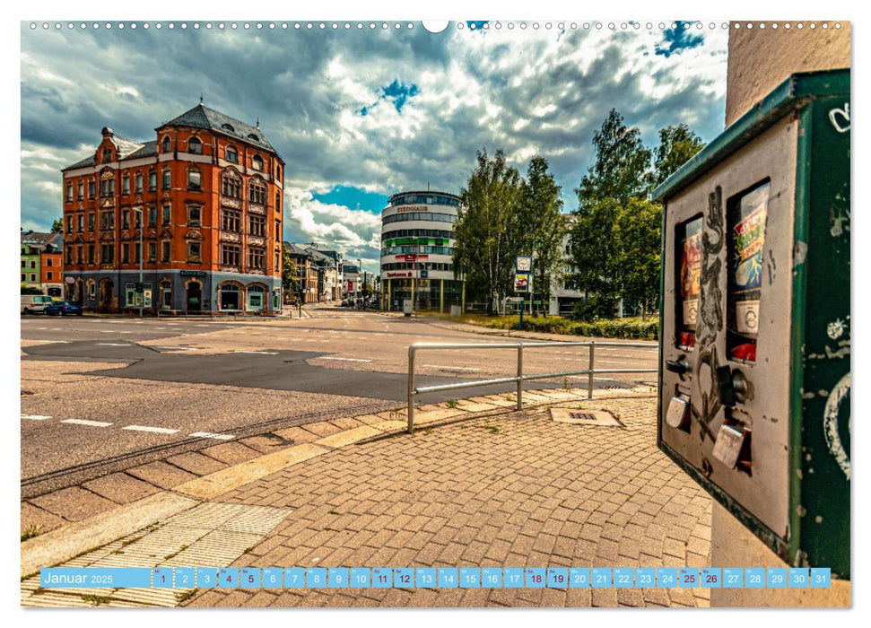 Chemnitz Stadtansichten (CALVENDO Wandkalender 2025)