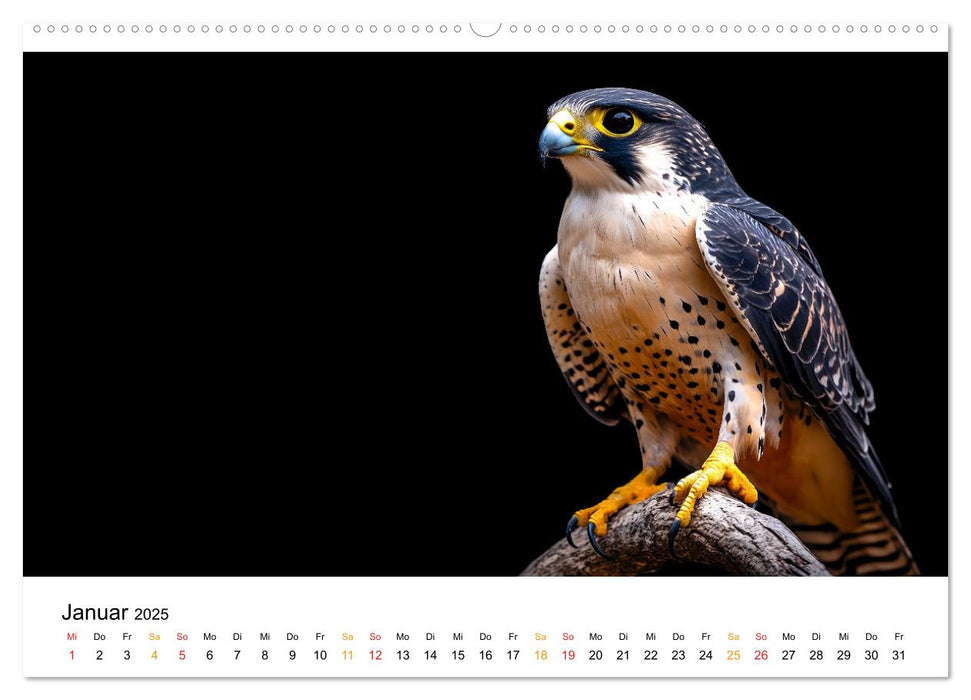 Wilde Heimat - Vögel unserer Natur (CALVENDO Wandkalender 2025)