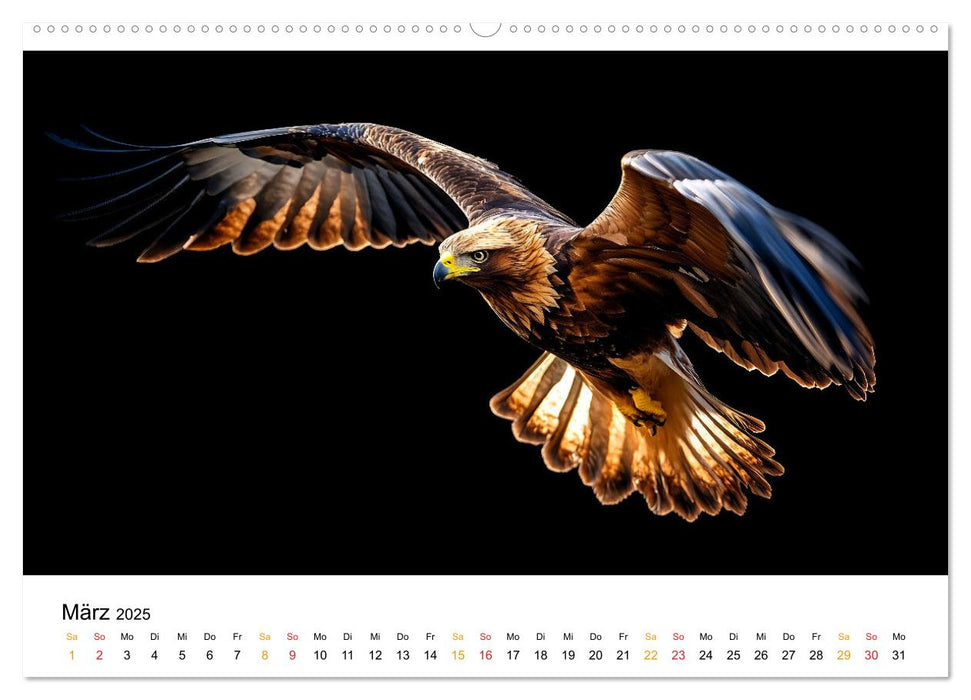 Wilde Heimat - Vögel unserer Natur (CALVENDO Wandkalender 2025)