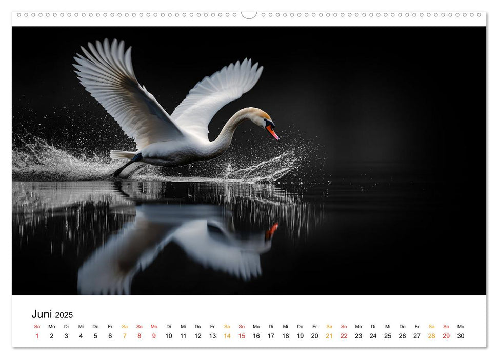 Wilde Heimat - Vögel unserer Natur (CALVENDO Wandkalender 2025)