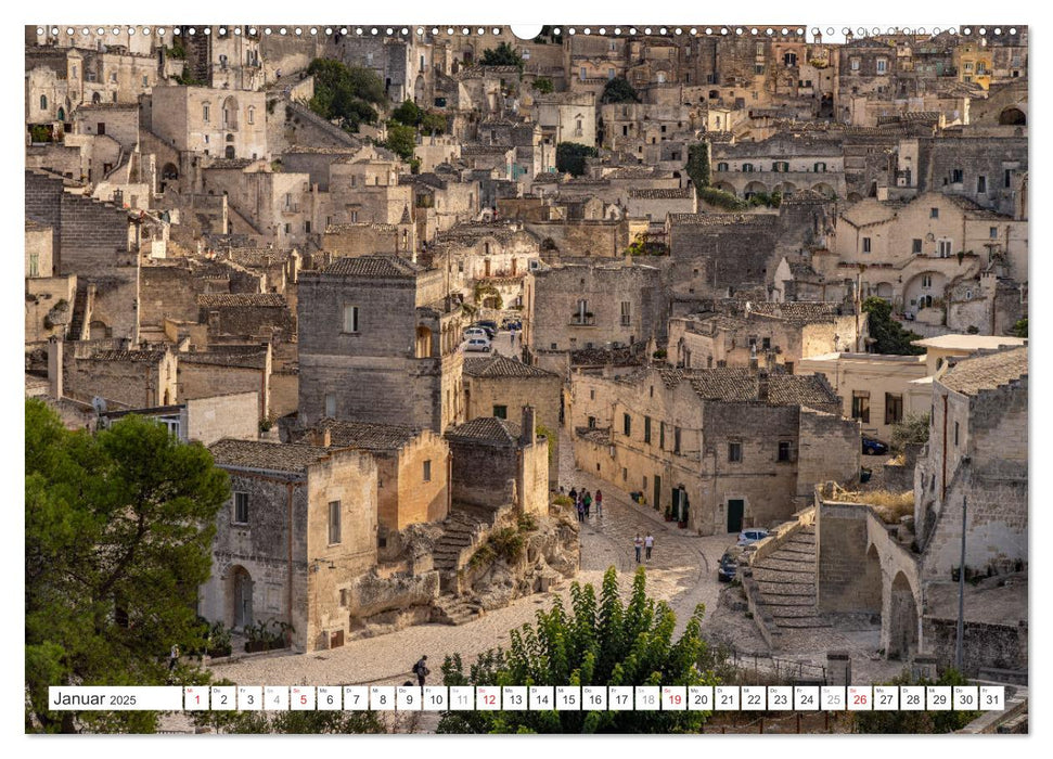 Italiens Welterbe Matera (CALVENDO Wandkalender 2025)