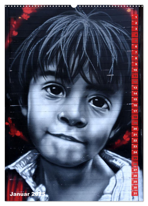 London - Hotspot der Street Art (CALVENDO Wandkalender 2025)