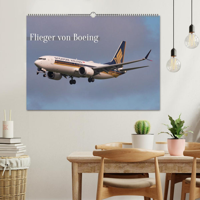 Flieger von Boeing (CALVENDO Wandkalender 2025)