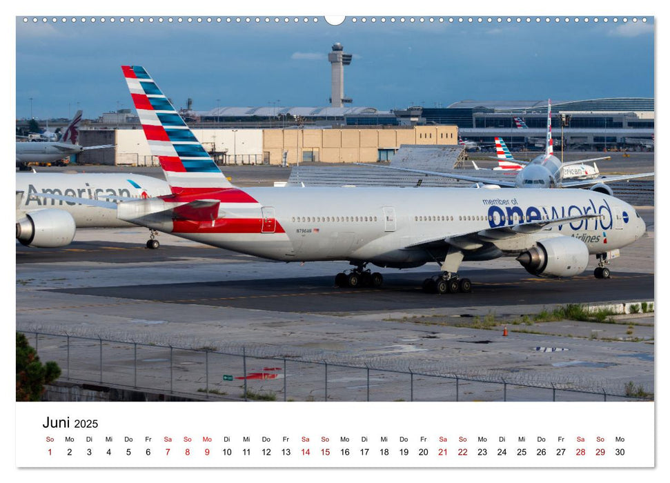 Flieger von Boeing (CALVENDO Wandkalender 2025)