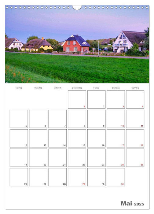 Das Mönchgut mit Gager (CALVENDO Wandkalender 2025)