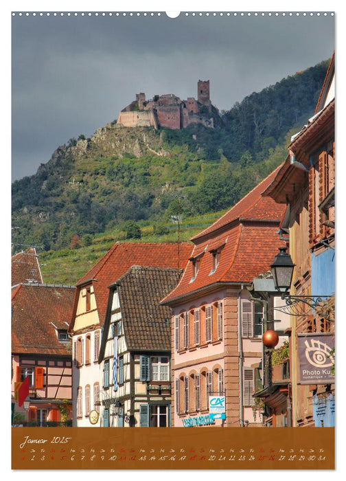 Reise durchs Elsass (CALVENDO Wandkalender 2025)