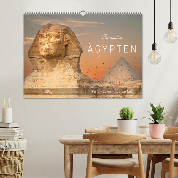 Faszination Ägypten: Kairo - Luxor - Abu Simbel (CALVENDO Wandkalender 2025)