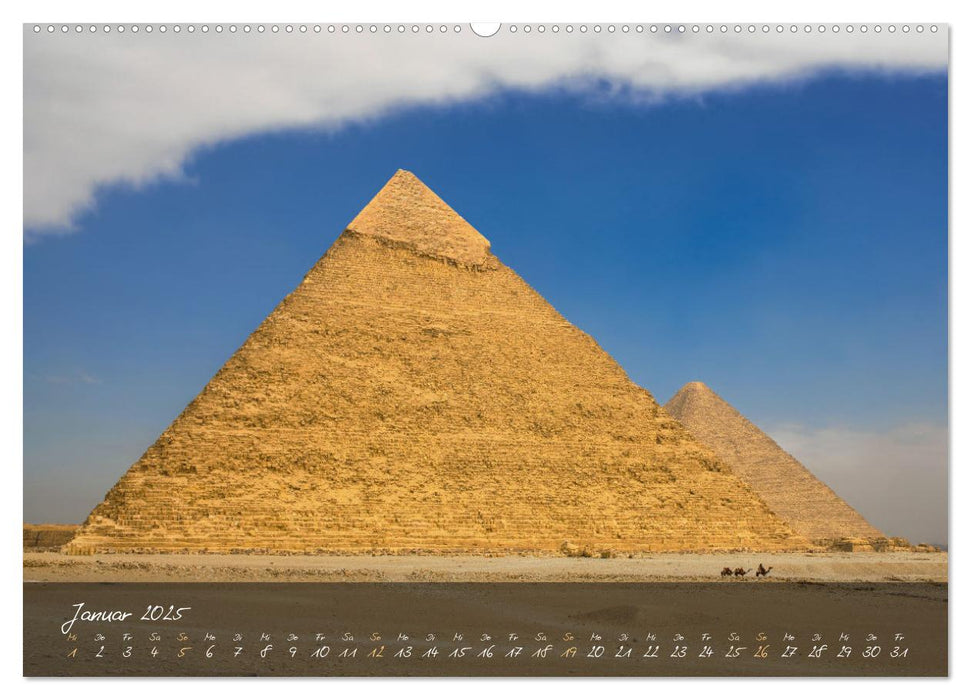 Faszination Ägypten: Kairo - Luxor - Abu Simbel (CALVENDO Wandkalender 2025)