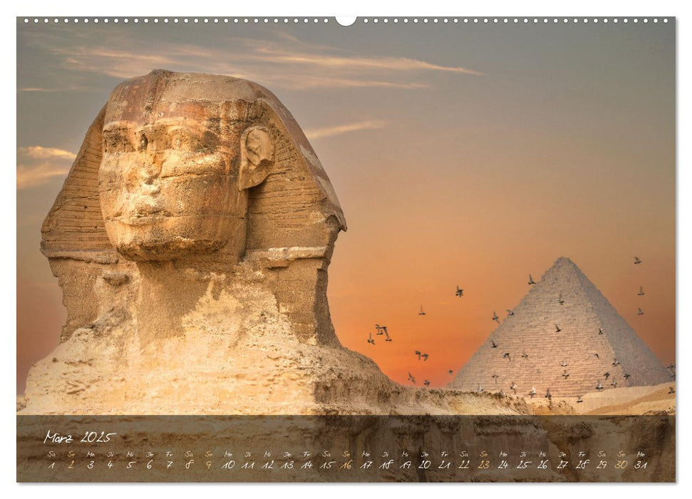 Faszination Ägypten: Kairo - Luxor - Abu Simbel (CALVENDO Wandkalender 2025)