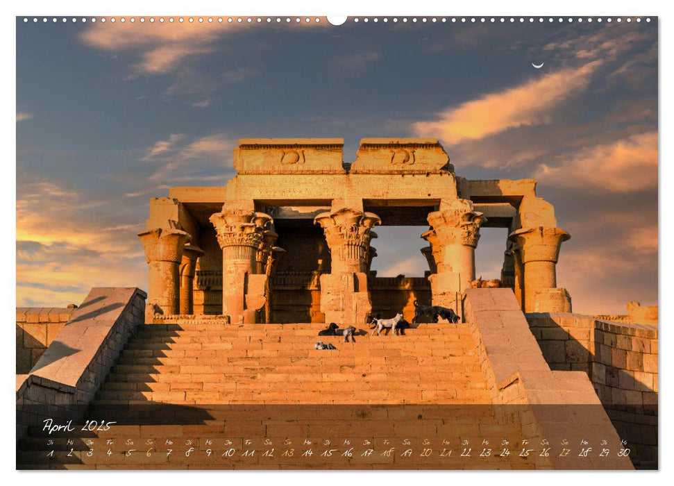 Faszination Ägypten: Kairo - Luxor - Abu Simbel (CALVENDO Wandkalender 2025)