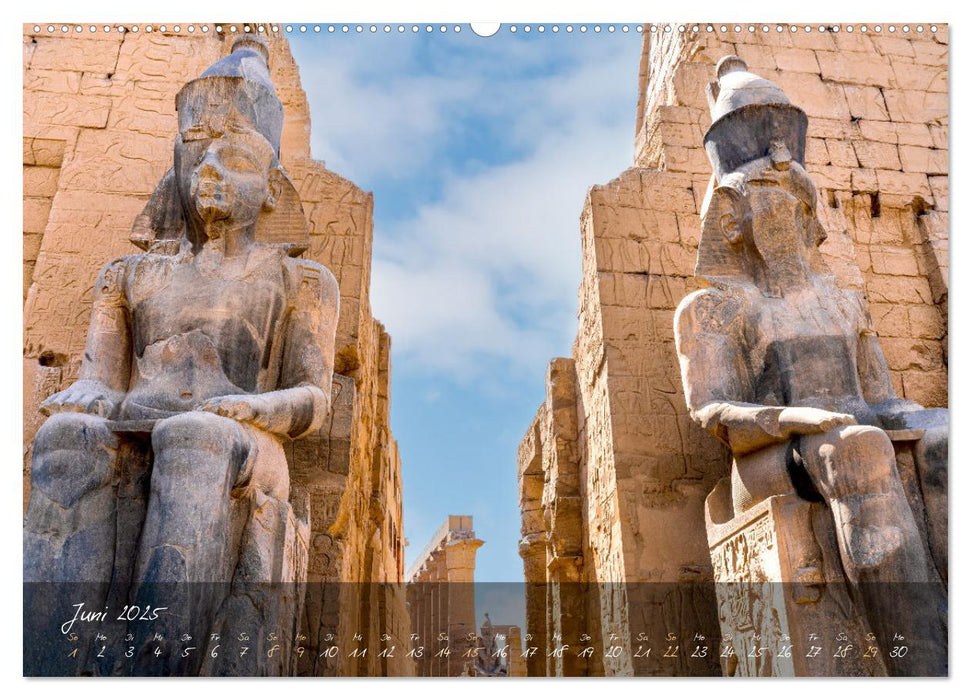 Faszination Ägypten: Kairo - Luxor - Abu Simbel (CALVENDO Wandkalender 2025)