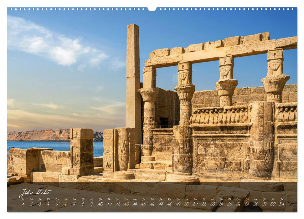 Faszination Ägypten: Kairo - Luxor - Abu Simbel (CALVENDO Premium Wandkalender 2025)