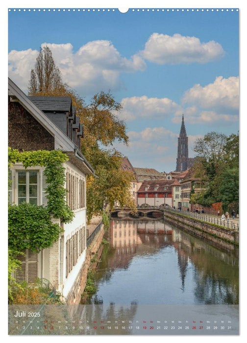 Straßburg - Grande Ile und Neustadt (CALVENDO Premium Wandkalender 2025)