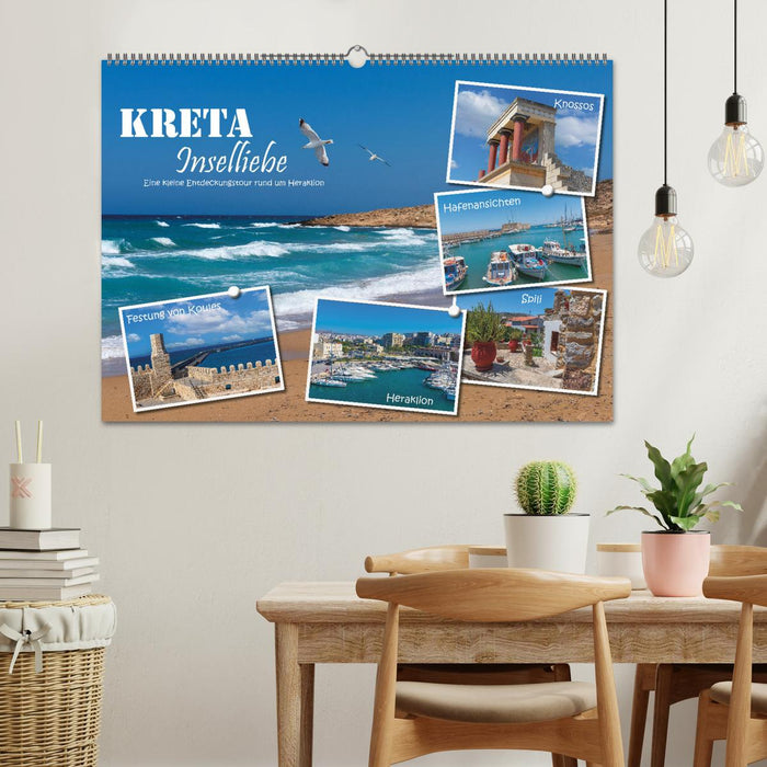 Kreta - Inselliebe (CALVENDO Wandkalender 2025)