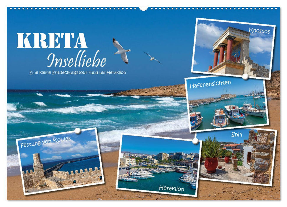 Kreta - Inselliebe (CALVENDO Wandkalender 2025)