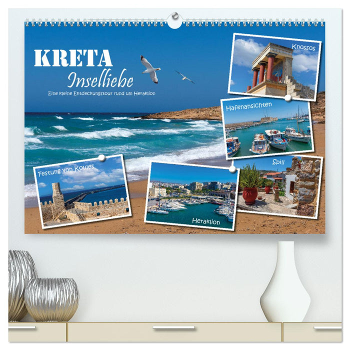 Kreta - Inselliebe (CALVENDO Premium Wandkalender 2025)