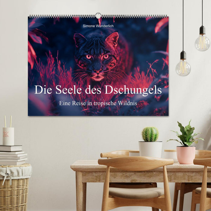 Die Seele des Dschungels - Eine Reise in tropische Wildnis (CALVENDO Wandkalender 2025)