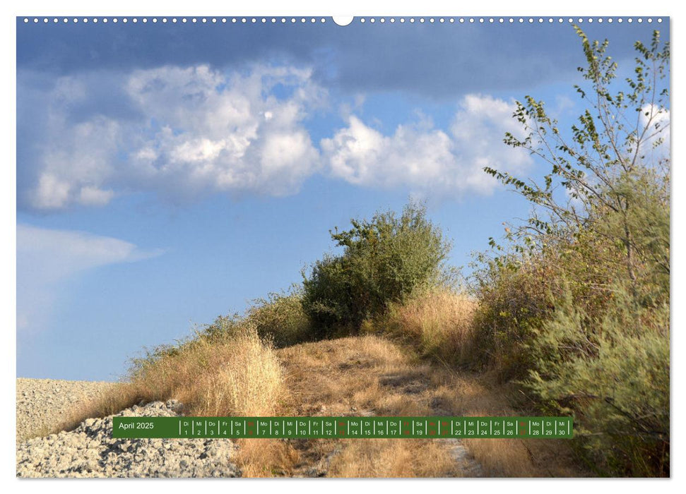 Crete Senesi - Highlights einer einzigartigen Region (CALVENDO Premium Wandkalender 2025)