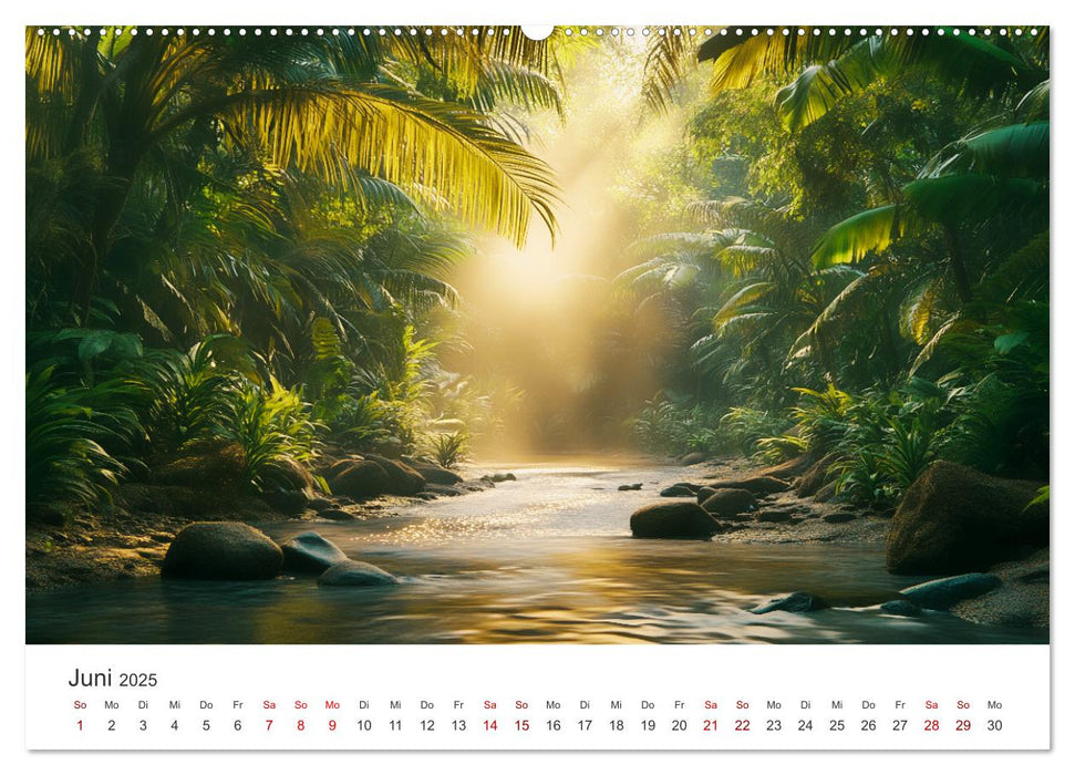 Die Seele des Dschungels - Eine Reise in tropische Wildnis (CALVENDO Premium Wandkalender 2025)