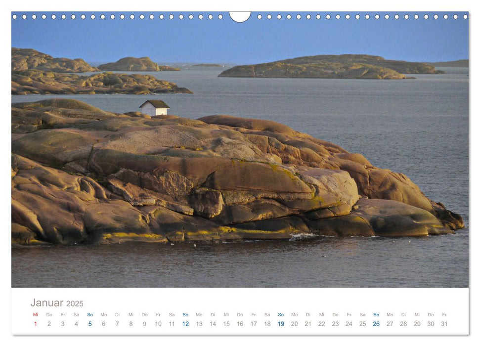 Bohuslän - Idyllische Schärenlandschaft an Schwedens Westküste (CALVENDO Wandkalender 2025)