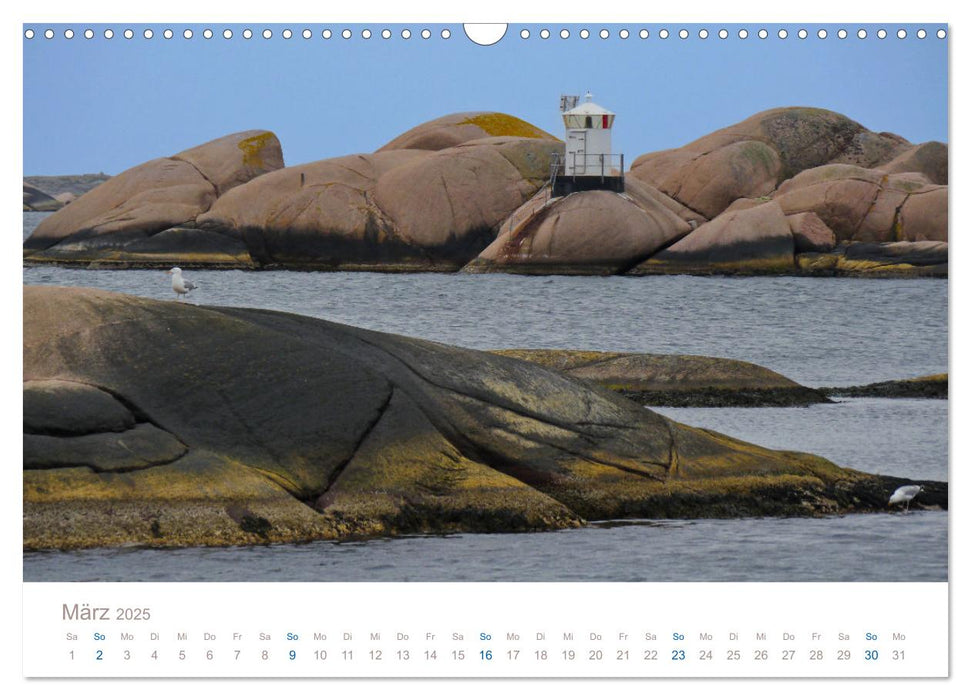 Bohuslän - Idyllische Schärenlandschaft an Schwedens Westküste (CALVENDO Wandkalender 2025)