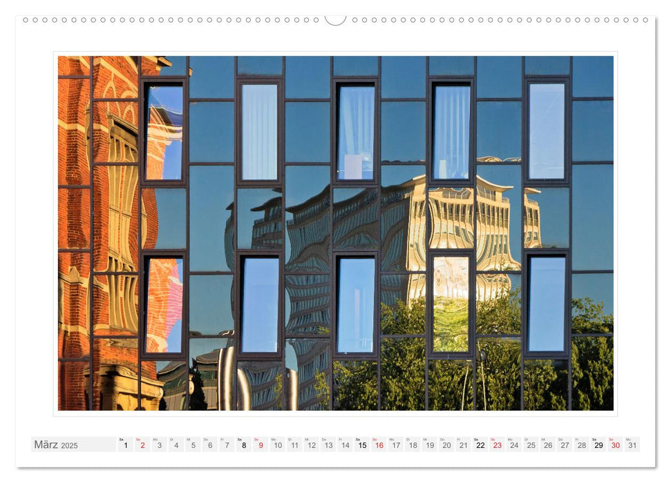 Spiegelnde Fassaden (CALVENDO Wandkalender 2025)