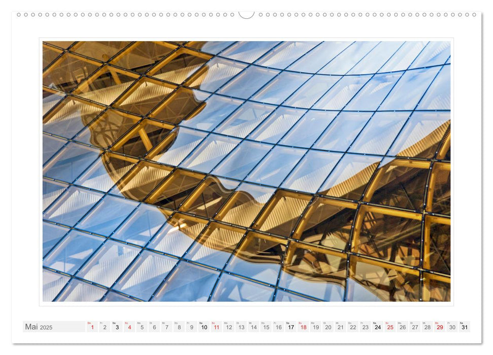 Spiegelnde Fassaden (CALVENDO Premium Wandkalender 2025)